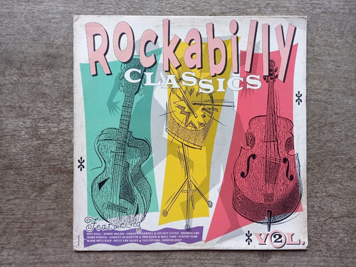 Disco Lp Varios - Rockabilly Classics Vol. 2 (1987) Usa R10