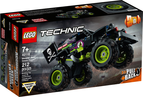 Lego Technic 42118 Monster Jam Grave Digger Original Nuevo