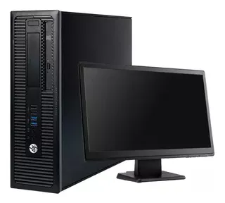 Pc Completo Hp Core I5-4ta Gen 8gb Ram 256gb Ssd + Monitor20 (Reacondicionado)