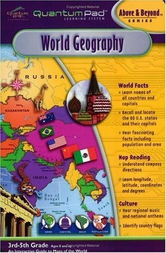 Pad Aprendizaje Mundo Geografia Interactiva Libro Cartridge