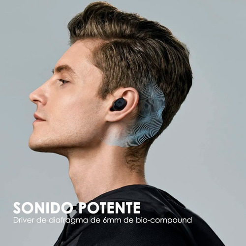 Imagen 5 de 9 de Auriculares Inalámbricos Soundpeats Truefree 2 Bluetooth