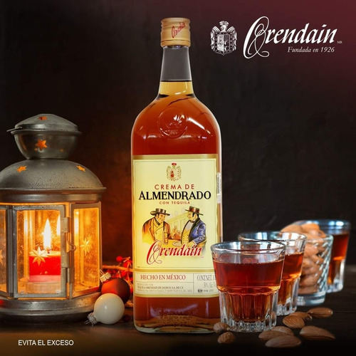 Crema De Almendrado Con Tequila Orendain 1 Litro