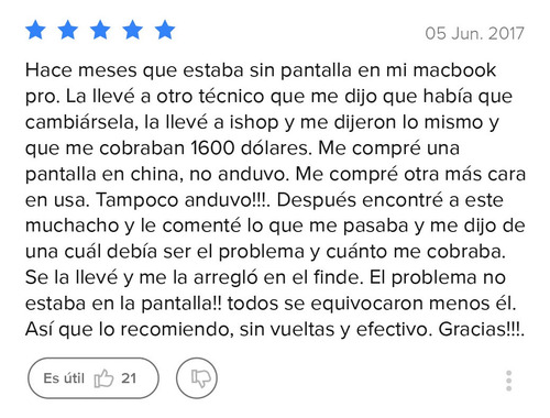 Imagen 3 de 10 de Servicio Tecnico Mac ~ Apple - Reparacion Mac ~ Macbook Pro