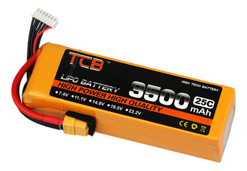 Batería 3s 25c De 11,1 V, 3500 Mah, Con Conector Xt60 Para E