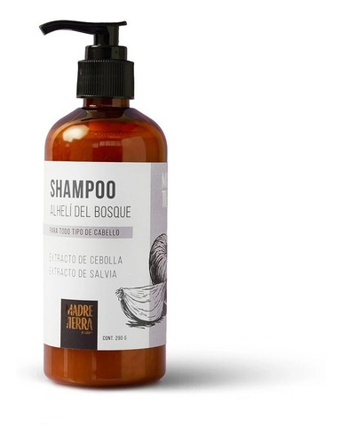 Shampoo Nutritivo Cabello Graso Madre Tierra