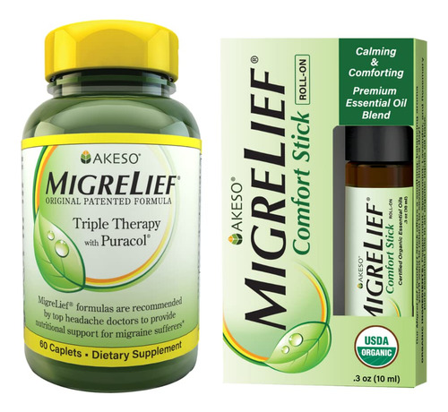 Migrelief Kit De Apoyo Nutricional Y Comodidad Para Personas