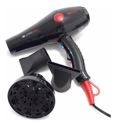 Secador De Pelo Profesional Wpro Blizzard 2800 Peluqueria