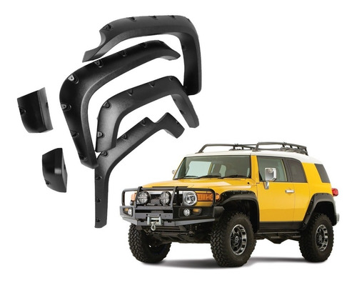 Extensiones De Tapabarros Toyota Fj Cruiser 2008-2019