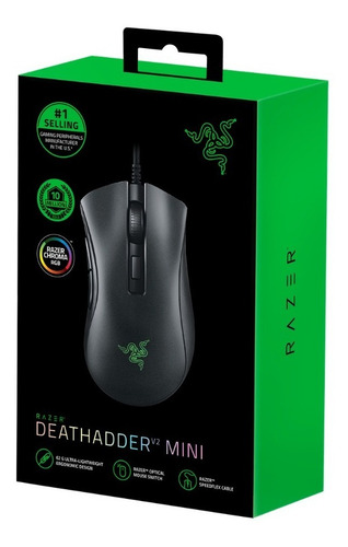 Imagen 6 de 6 de Mouse gamer Razer DeathAdder V2 Mini negro