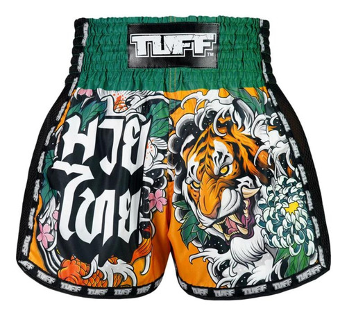 Short De Muay Thai Tuff Msc105-ylw