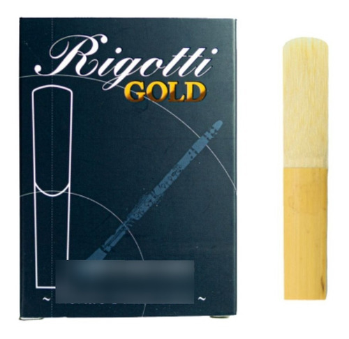 Palheta Clarinete - Rigotti Gold - 1 Unidade