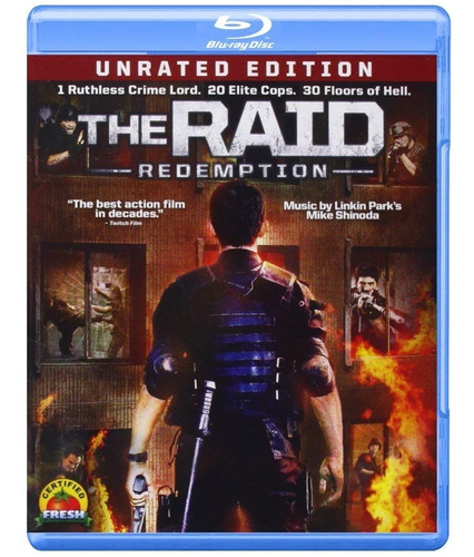 The Raid Redemption La Redada Iko Uwais Pelicula Blu-ray