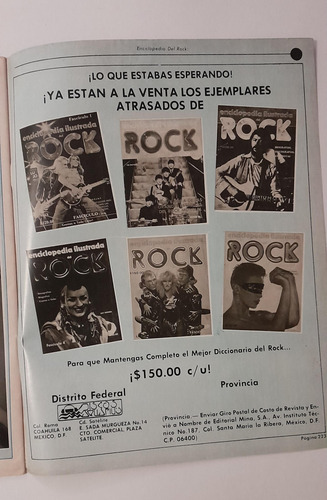 Enciclopedia Ilustrada Del Rock Fasciculo 07 ( Fisico) (Usado)