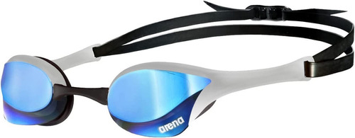 Gafas de natación Arena Cobra Ultra Swipe Mirror, azul y plateado, color azul plateado