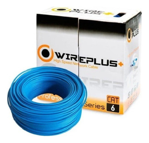 Cable Utp Cat6 Wireplus 100 Metros 