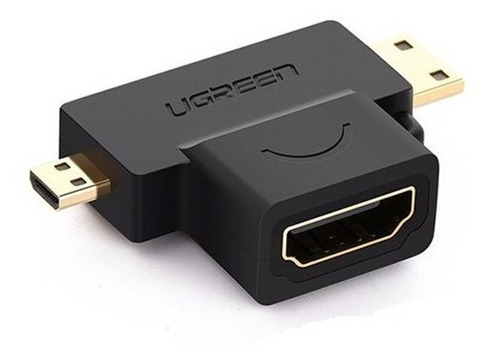 Adaptador Micro Y Mini Hdmi Macho A Hdmi Hembra Ugreen