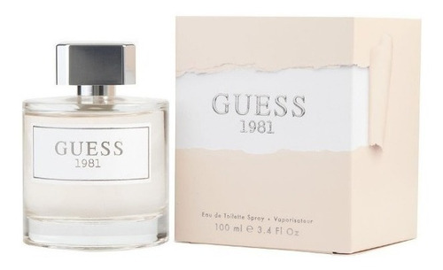 Perfume 1981 De Guess Mujer 100 Ml Edt Original