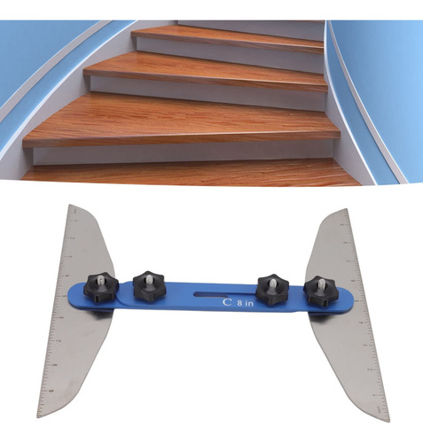 Plantilla De Escalera K, Regla De Medición De Escaleras Home