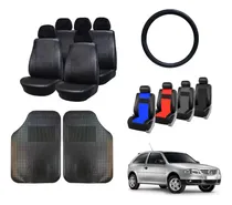 Comprar Fundas Cubre Asiento + Alfombr 2p + C Volante Vw Gol Power