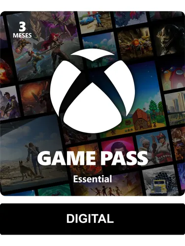 Xbox Game Pass Essential Assinatura De 3 Meses (Digital)