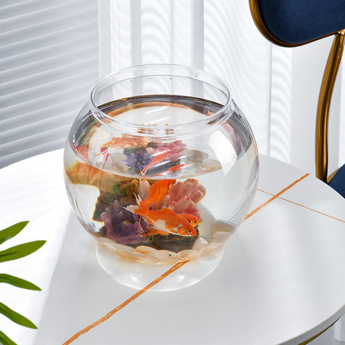 Tigela De Peixe Aquário Aquário Pote De Peixe 16cmx16cm