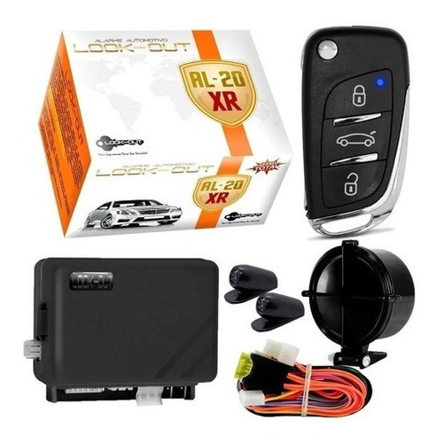 Alarme Automotivo Look Out Al-20xr Txc Universal