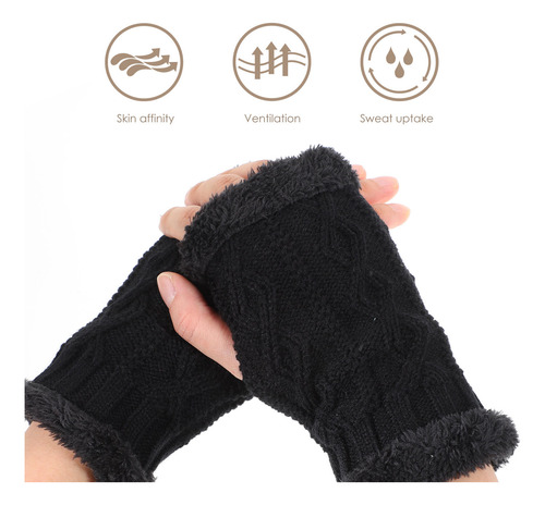 1 Par De Guantes Pequeños Con Forma De Rombo Para Mantener E