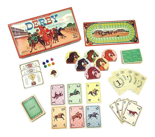 Imagen 2 de 5 de Juego De Mesa De Estrategia Derby De Maldón