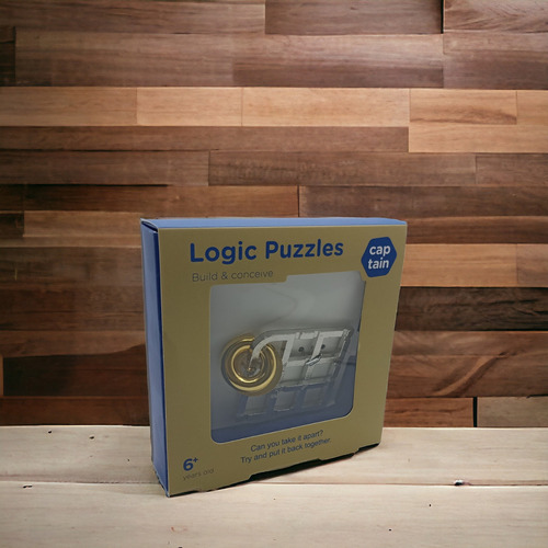 Rompecabezas Metal Anillos Laberinto Puzzle