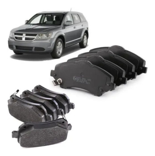 Kit Pastillas Freno Del/tras Lpr Dodge Journey 2.0 2.4 2.7