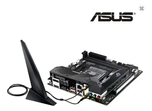 Placa-mãe | Asus Rog Strix B550-i Gaming | Wi-fi 6 Mini Itx