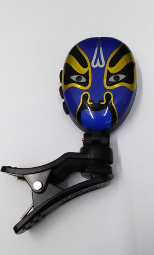 Imagen 2 de 2 de Afinador Electrónico Metrónomo Calavera/mascara Rowin