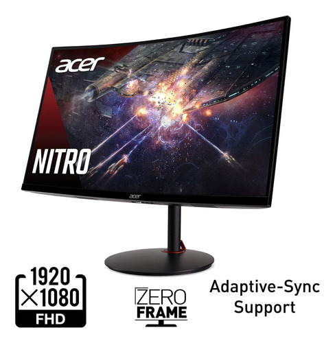 Acer Nitro Xbmiipx Curvado Full Hd Va Monitor Juego Marco Hz