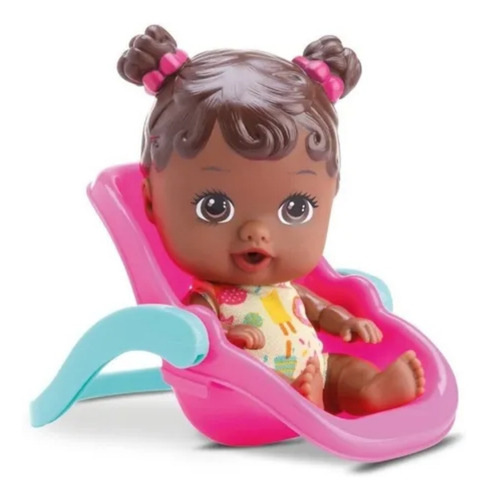 Imagem 7 de 7 de Boneca Tal Mãe Tal Filha Negra My Little Colection Divertoys