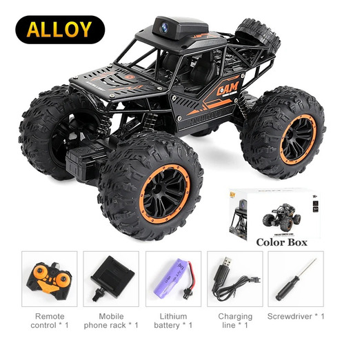 Carrito De Control Remoto Con Cámara Hd Y Wifi