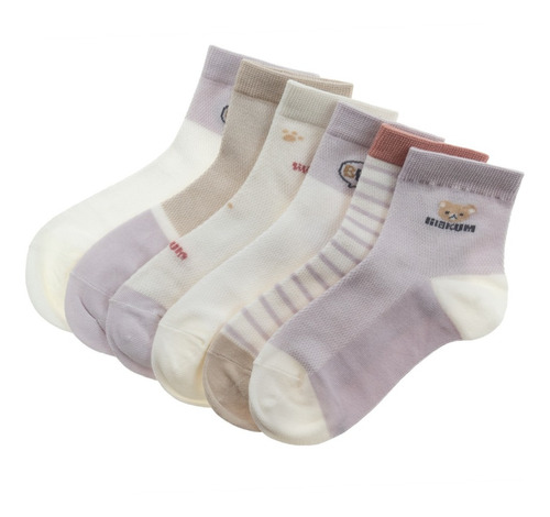 Pack 6 Calcetines Infantil Judy Multicolor Topsoc