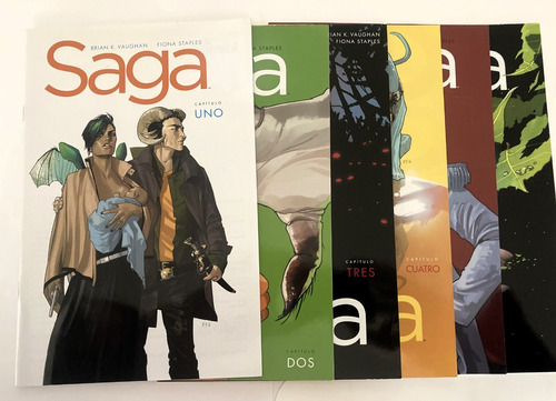 Comic Image: Saga #1 Al 6, Primer Arco Completo. Ed. Kamite
