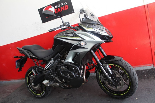 Imagem 2 de 11 de Kawasaki Versys 650 Abs 2019 Preta Preto