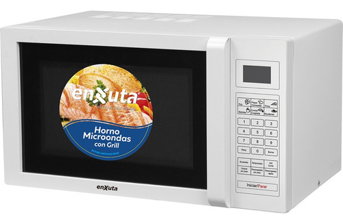 Microondas Enxuta Moenx0325dg 25lt Blanco Con Grill