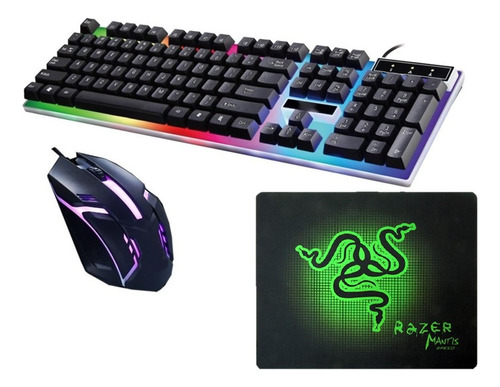 Combo Gamer Teclado Y Mouse Usb @gs