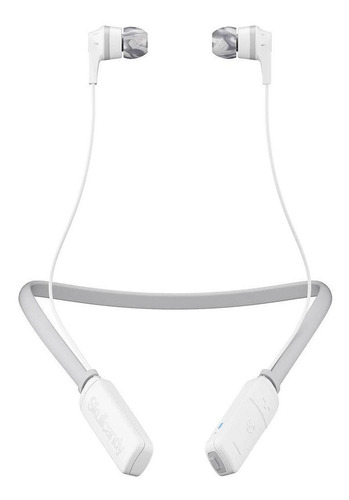 Imagen 2 de 2 de Audífonos inalámbricos Skullcandy Ink'd Wireless white y gray