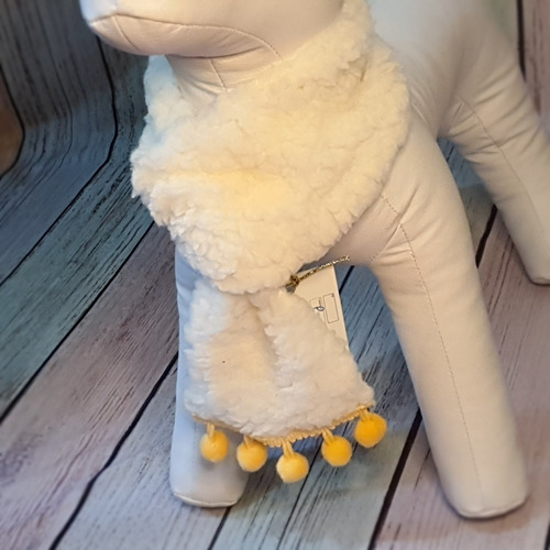 Roupa Pet Cachecol Carneirinho M Roupinhapra Cachorro E Gato