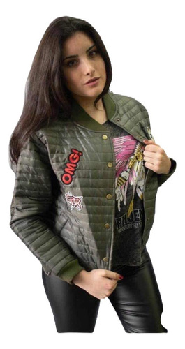 Campera Nylon Apache Look Original Dama / Apache Look 02