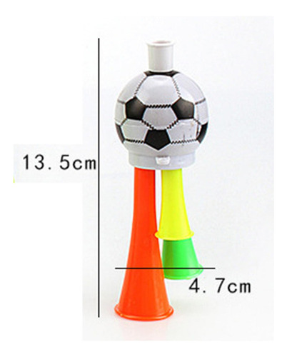 Para Z0hz Juguete De Trompeta Para Fanáticos Del Fútbol,