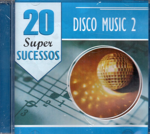 Cd Disco Music 2 Super Sucessos Gloria Gaynor - Pattie Brook