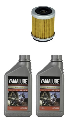 Kit Service Yamaha Yfz450r Filtro+aceite Yamalube Top