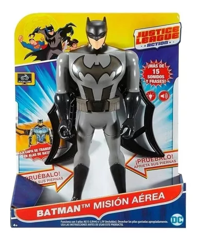 Batman Mision Aerea Luz Sonido Mattel Original Palermo