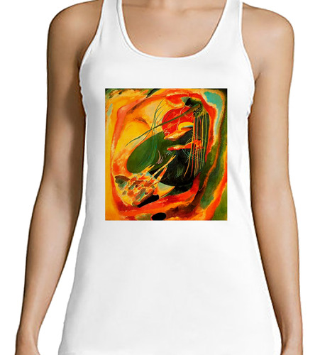 Musculosa Mujer Kandinsky Painting Three Spots 3 Manchas