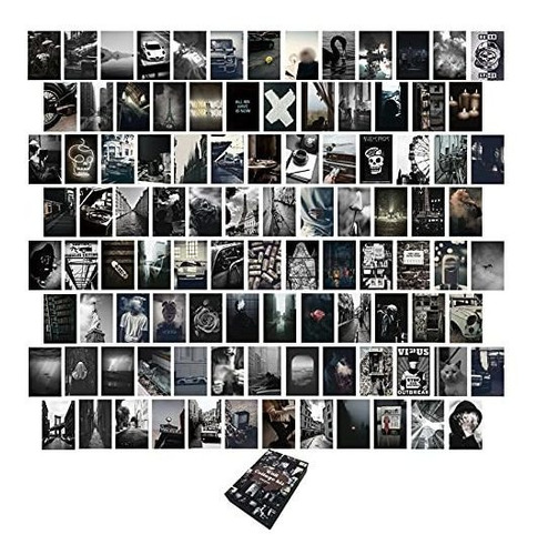 Poster Kit De Collage De Fotos Gloomy Para Wall Aesthetic 10