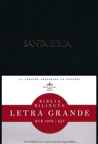 Biblia Bilingue Inglés/español Tapa Dura Pjr  - Rvr/kjv